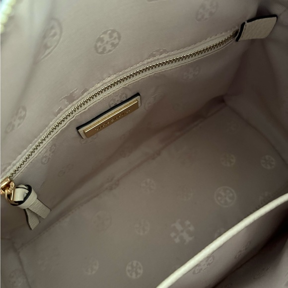 Authentic Tory Burch Thea Web Small Satchel Handbag with two straps - Picture 3 of 5